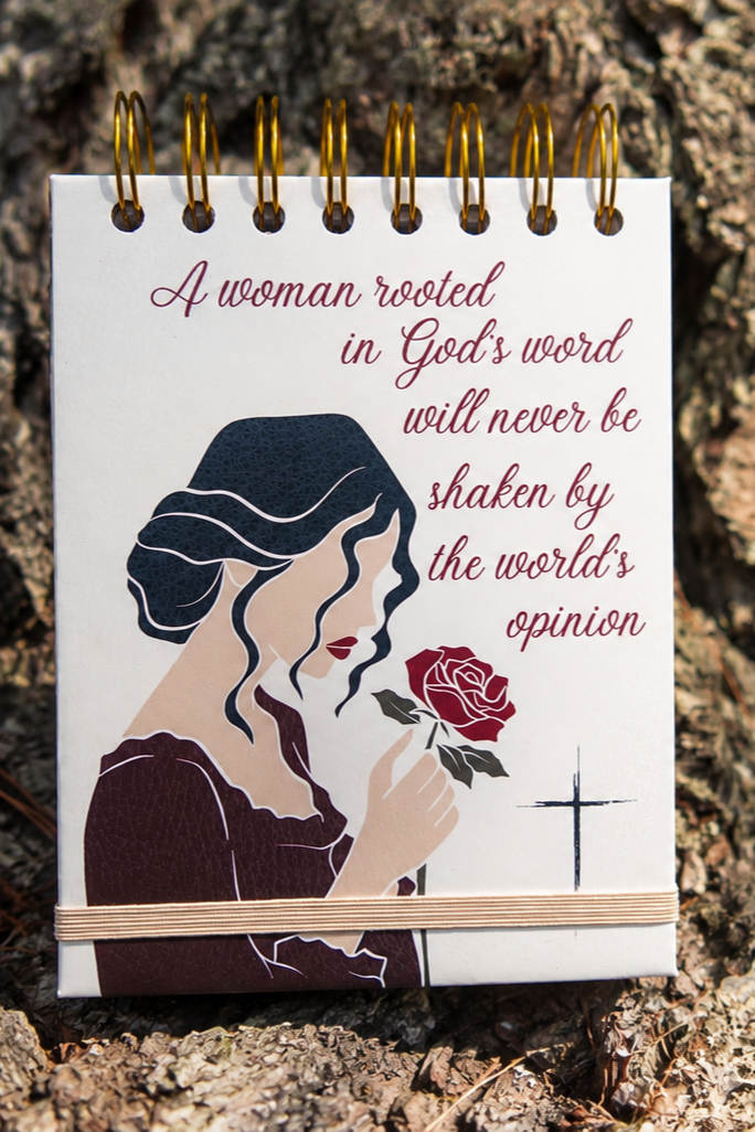 A Woman Rooted in God's Word Will Never Be Shaken | S.O.A.P Bible Study Journal
