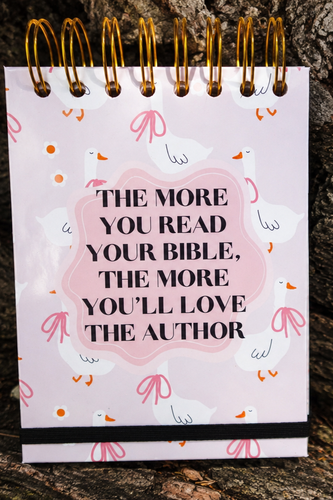 The More You Read Your Bible The More You'll Love the Author | S.O.A.P. Bible Study Journal