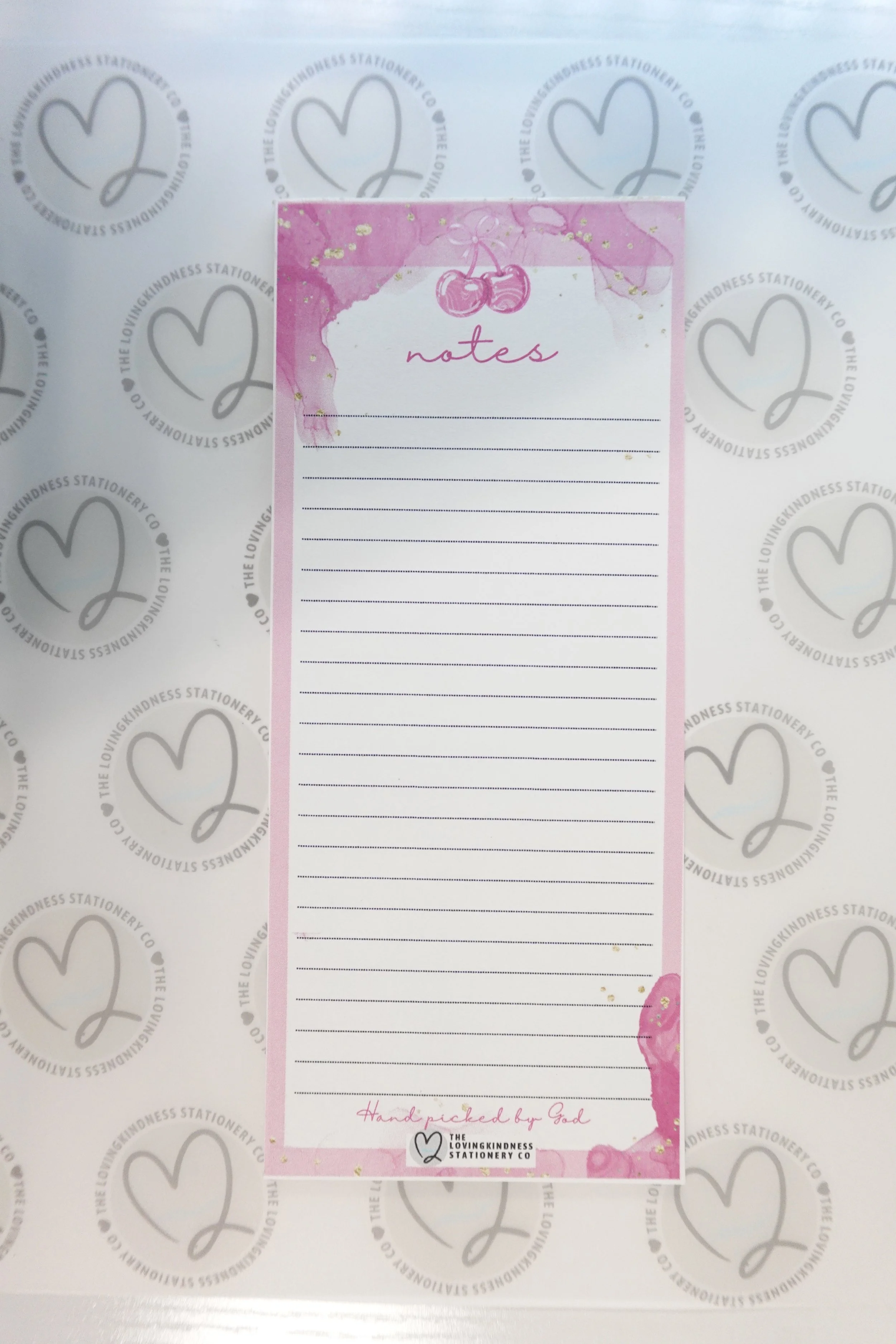 Hand Picked By God – Christian Notepad