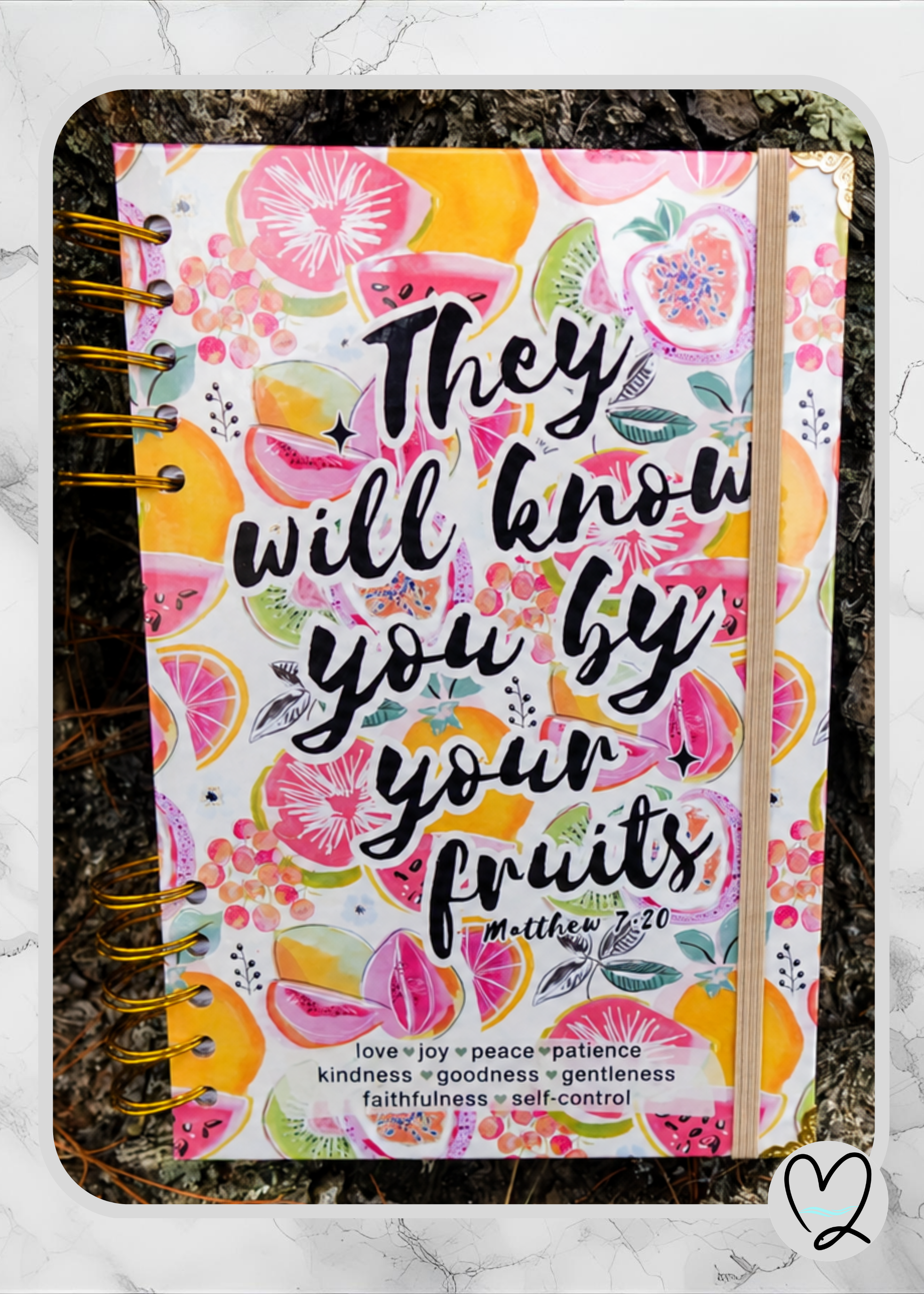 They Will Know You By Your Fruits  - Christian Journal with Prompts