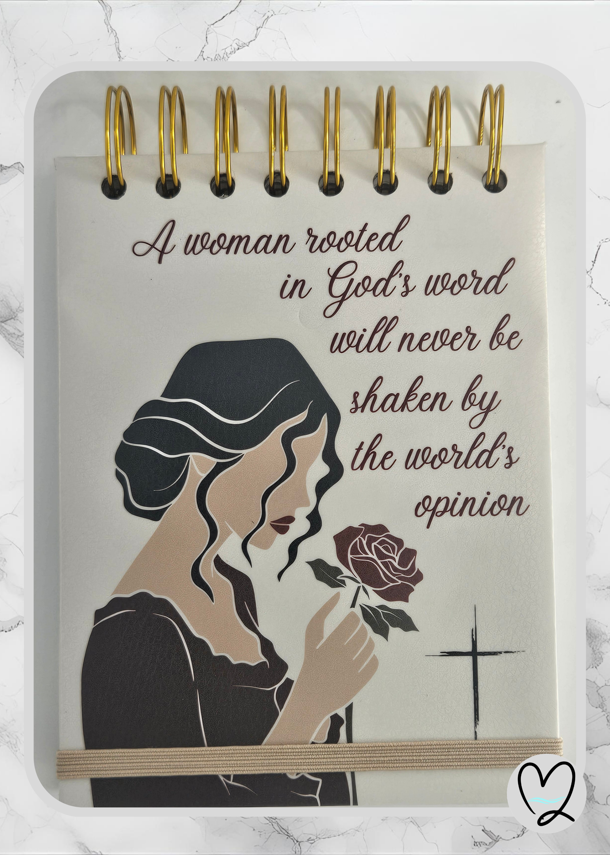 A Woman Rooted in God's Word Will Never Be Shaken | S.O.A.P Bible Study Journal