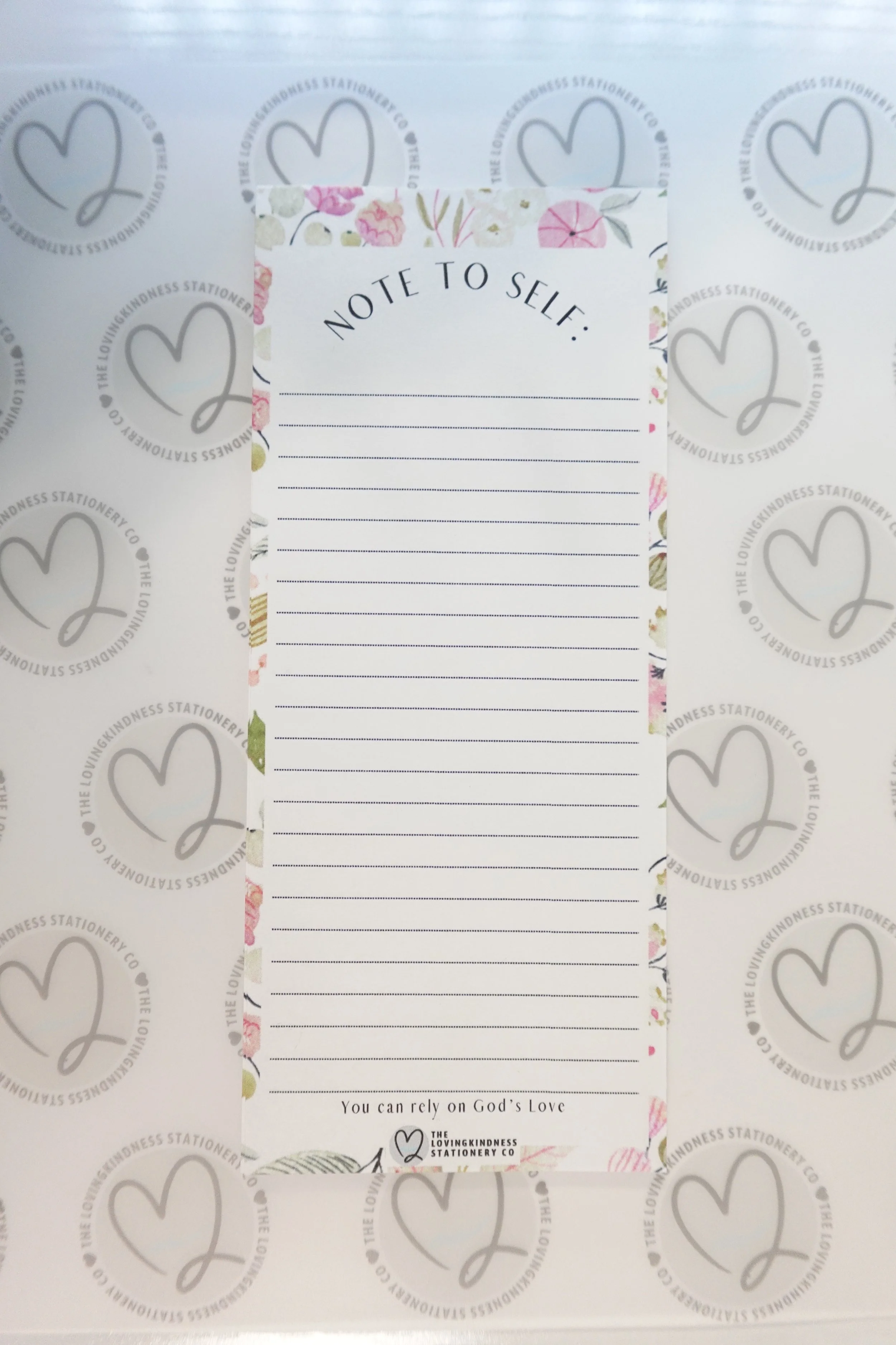 You Can Rely on God’s Love – Christian Notepad