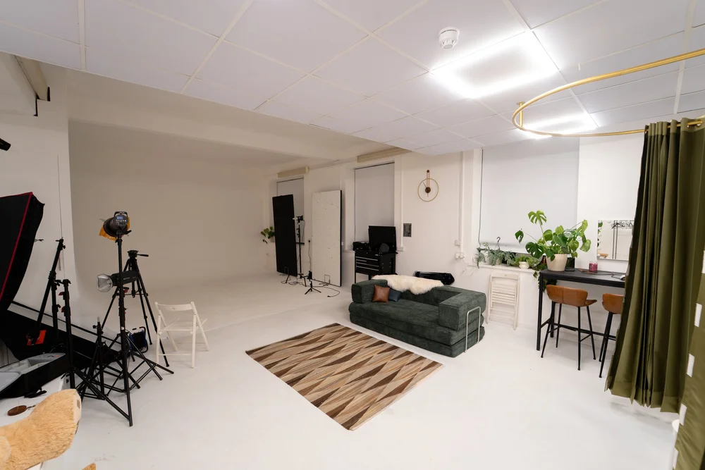 White cyclorama photography studio London