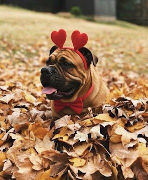  This is Margo Our 8th Grade core Math Teacher Mrs.Thompson The Goat's adorable Dog
