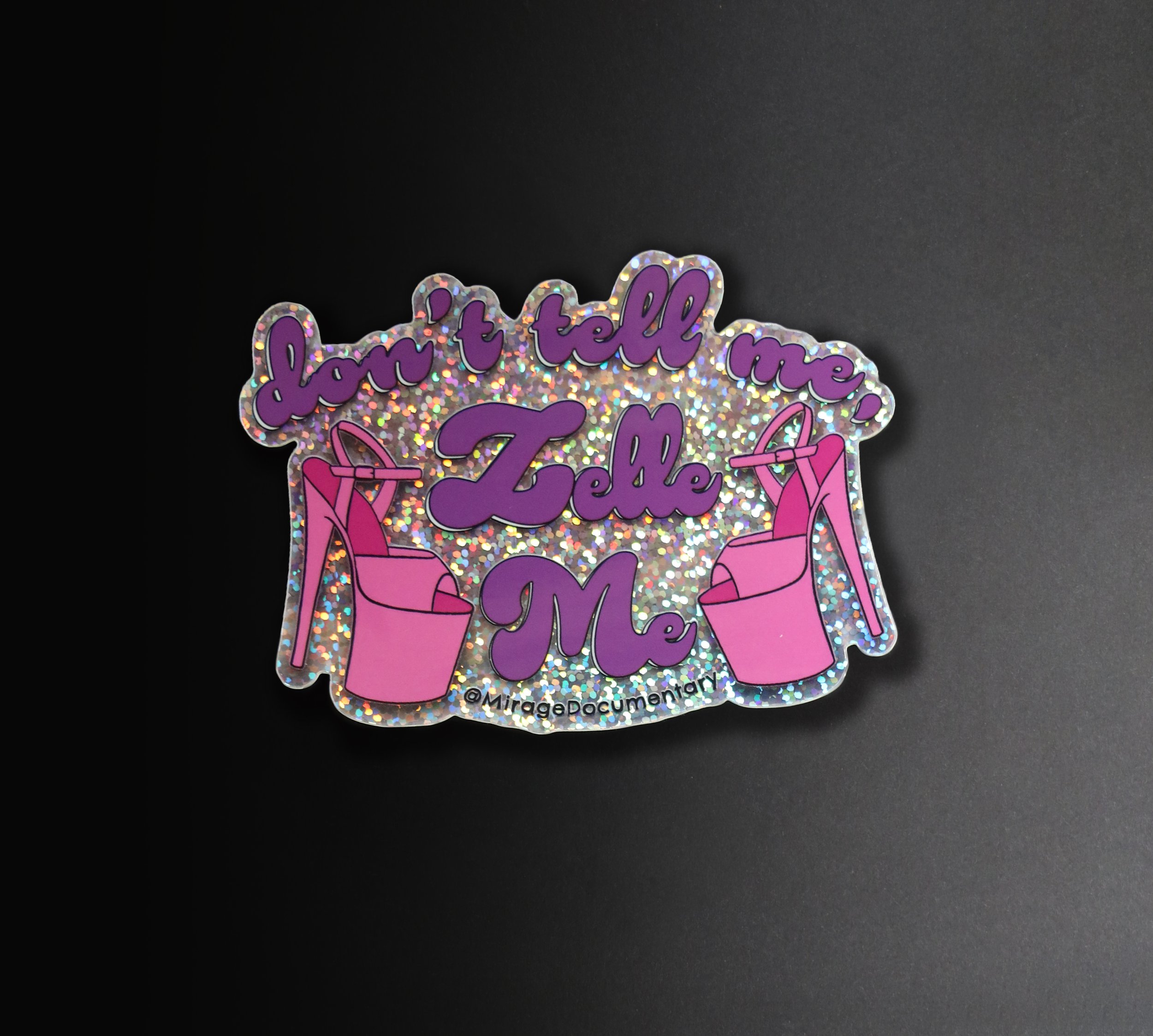Zelle Me Sticker