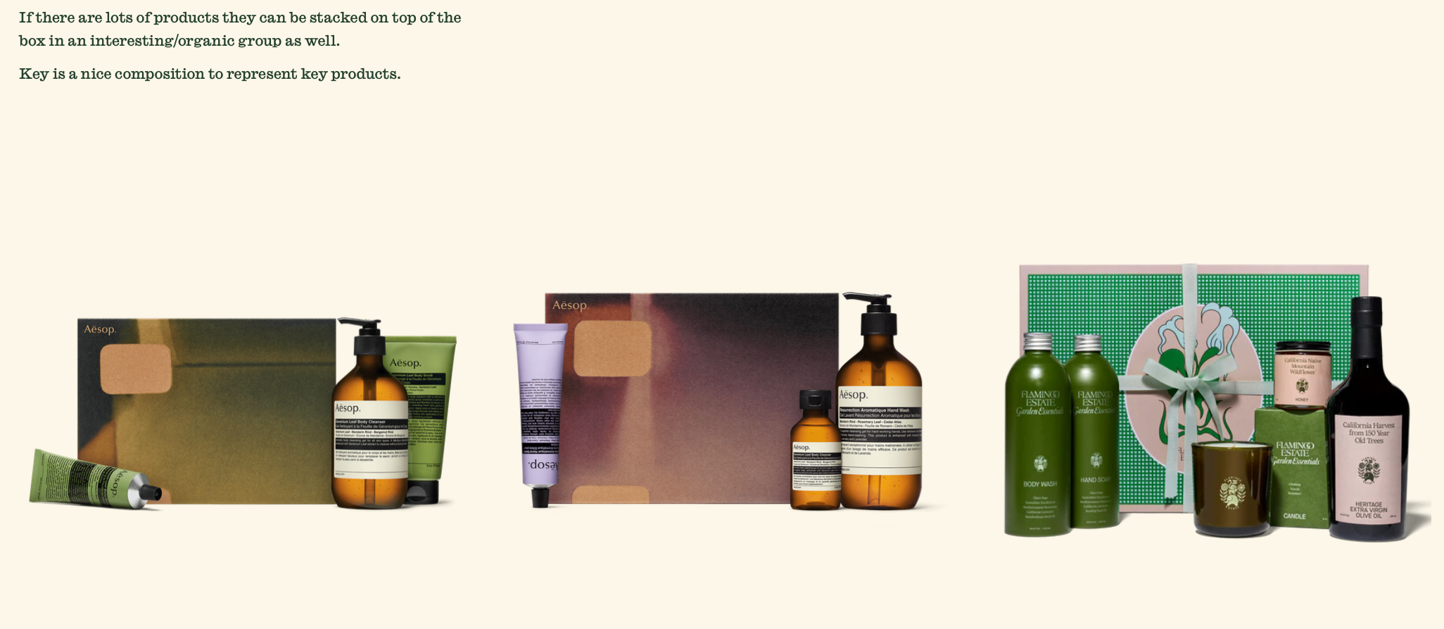 Assorted skincare and wellness products, including bottles, tubes, and boxes, arranged on a surface with a light background.