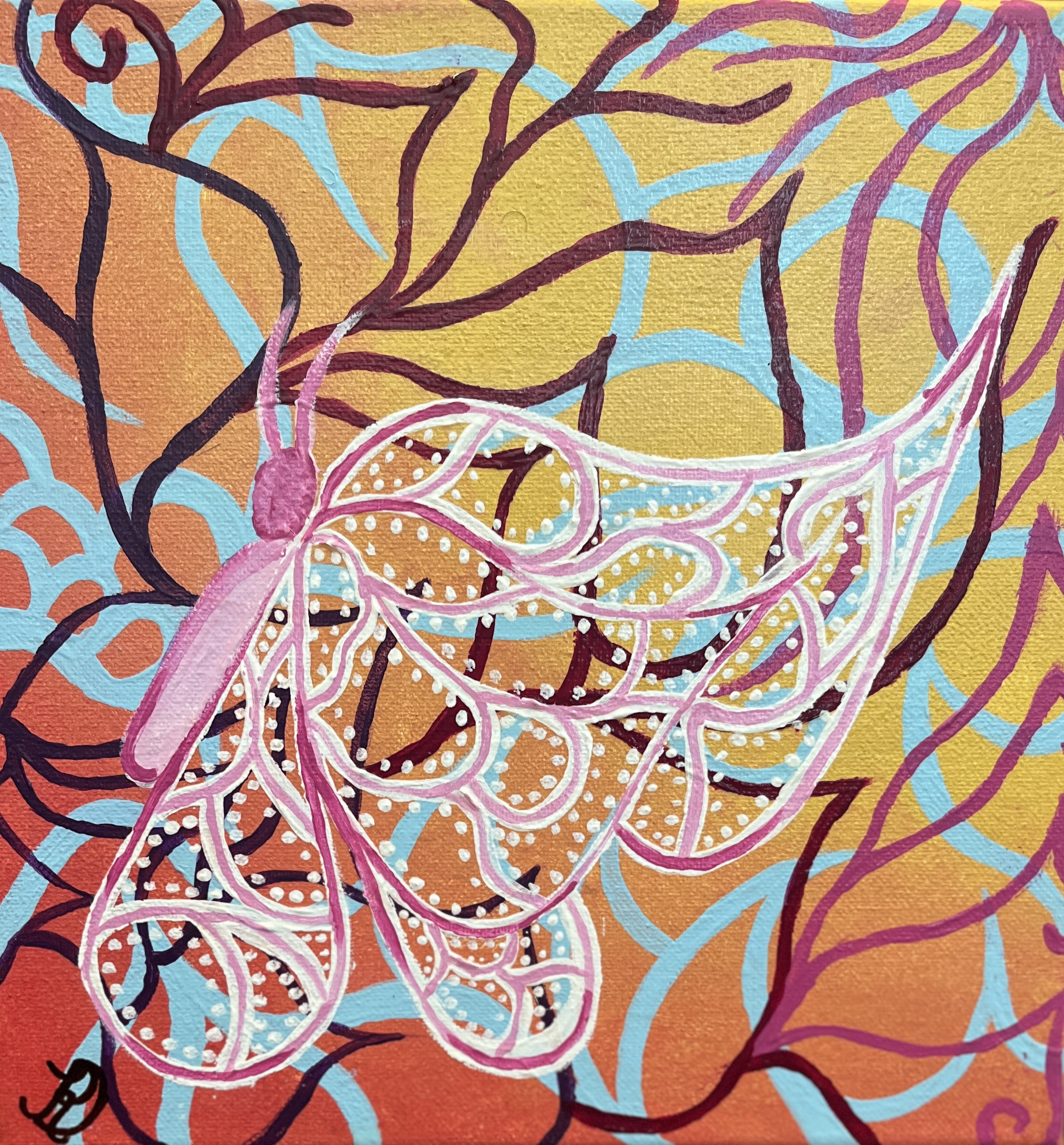 Fly 
2024
Acrylic on Canvas