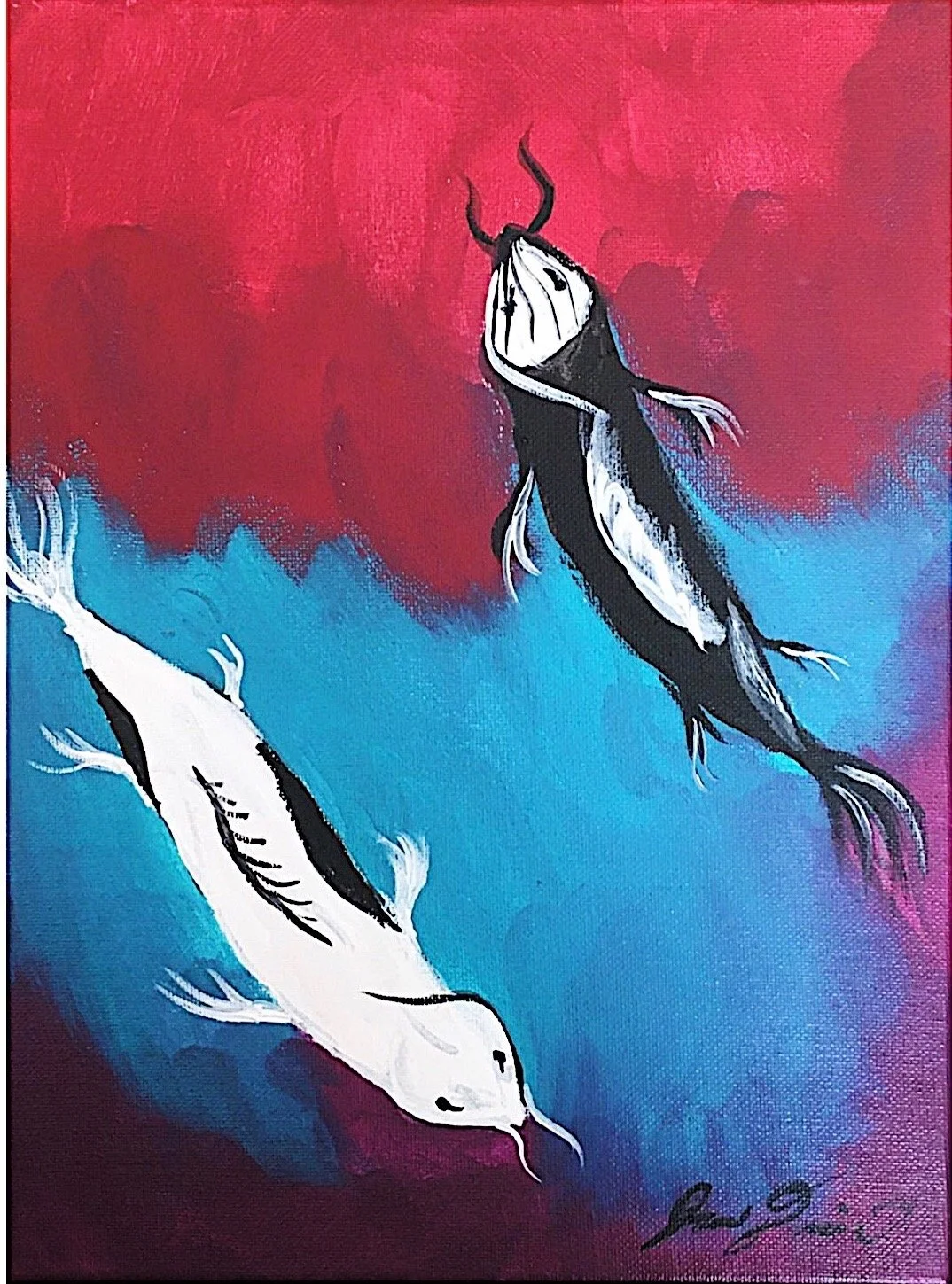 Yin & Yang
2019
Acrylic on Canvas
9in x 12in