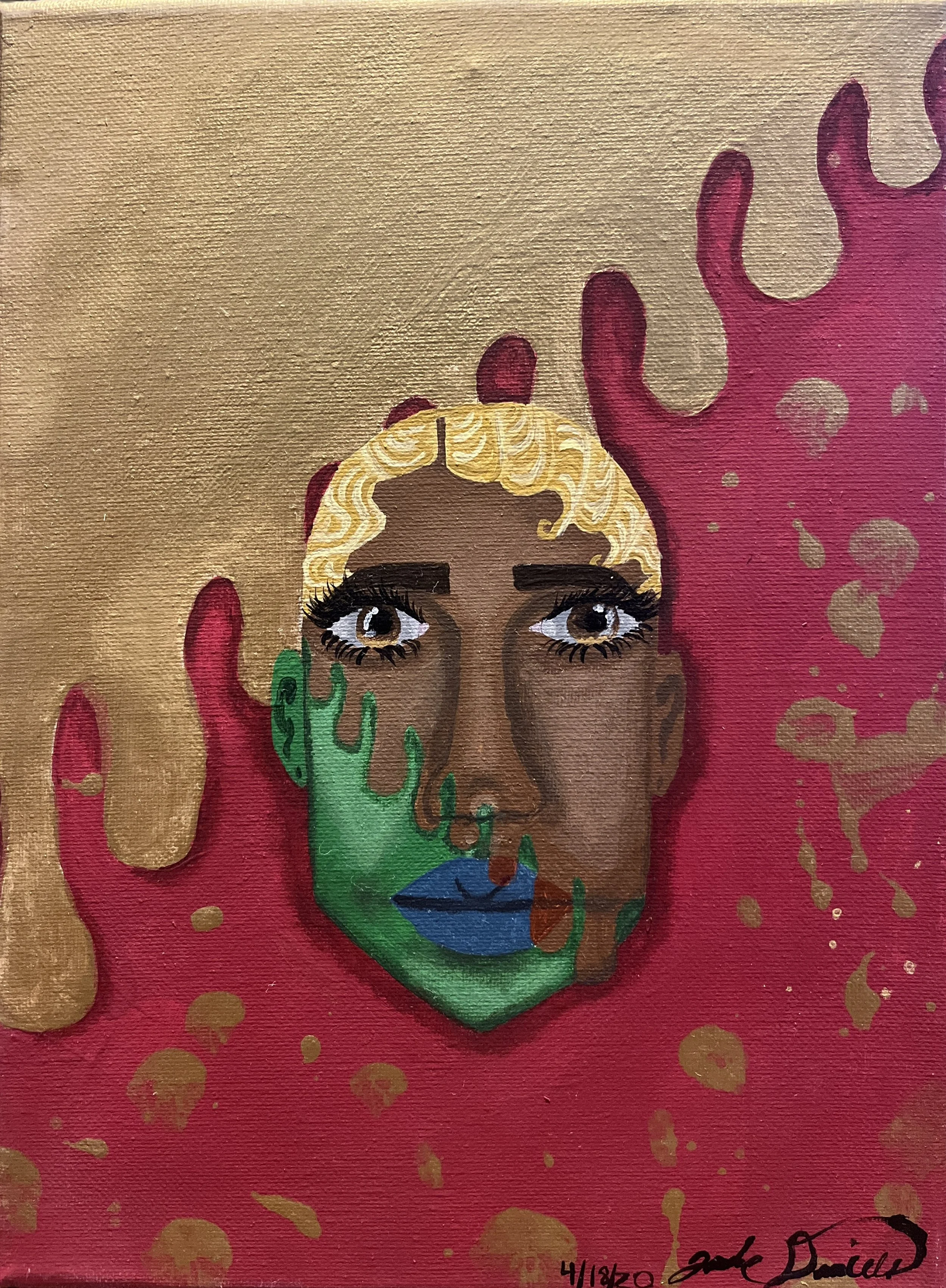 Change 
2020
Acrylic on Canvas 
9in x 12in