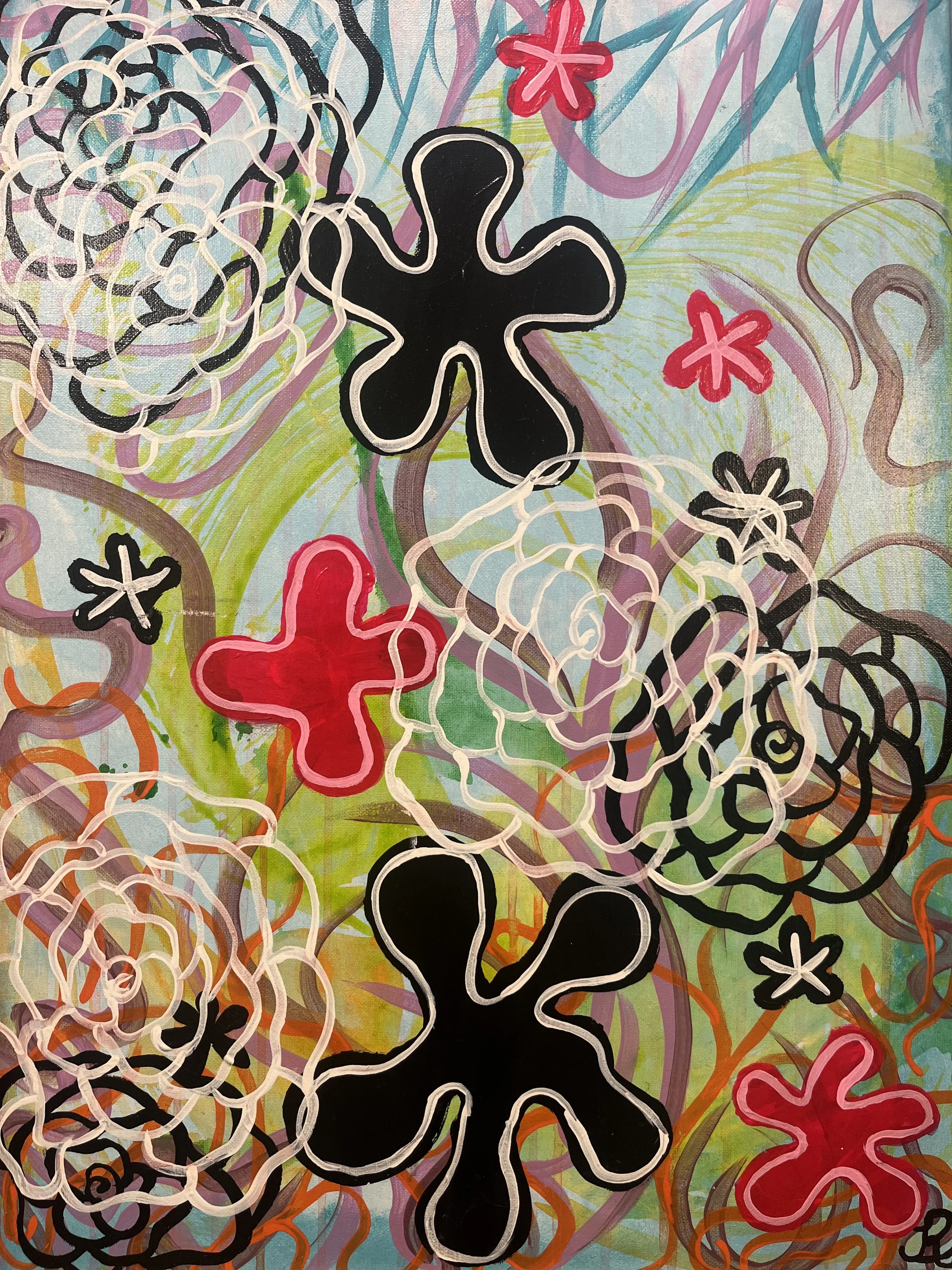 Untitled
2024
Acrylic on Canvas
20in x 24in
