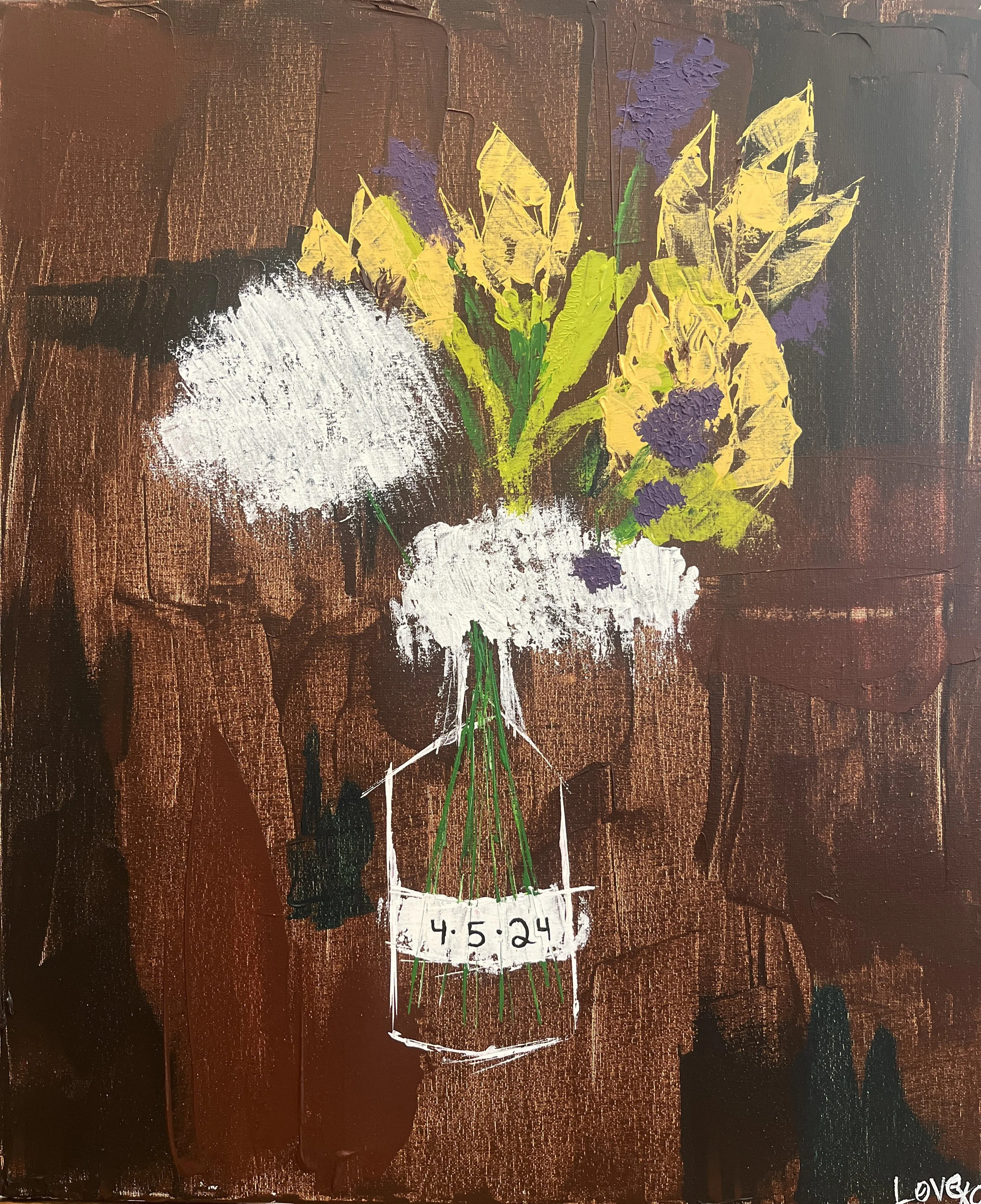 A Daughters Love
2026
Acrylic on Canvas 
20in x 24in