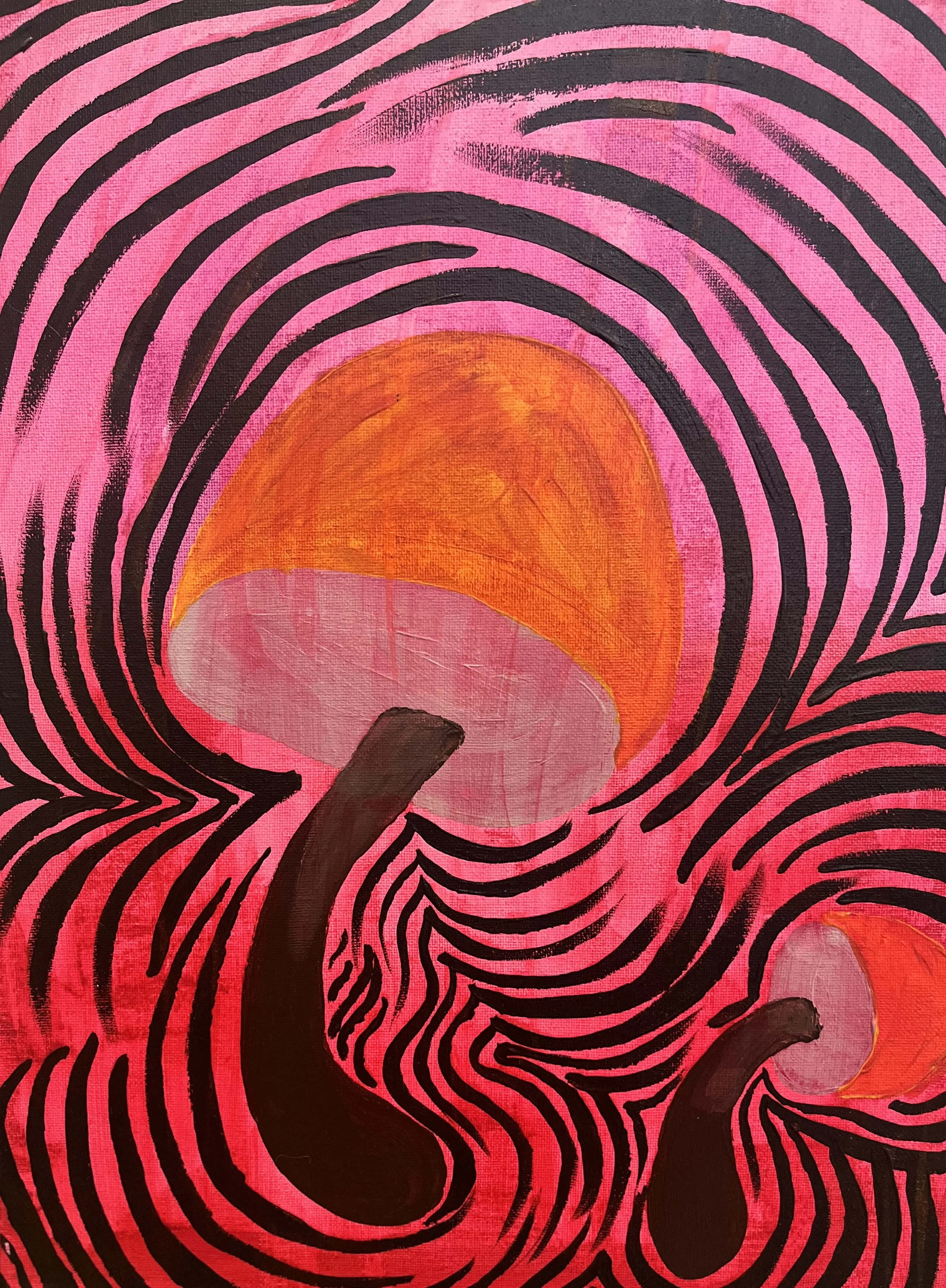 Untitled 
2022
Acrylic on Canvas
12in x 16in