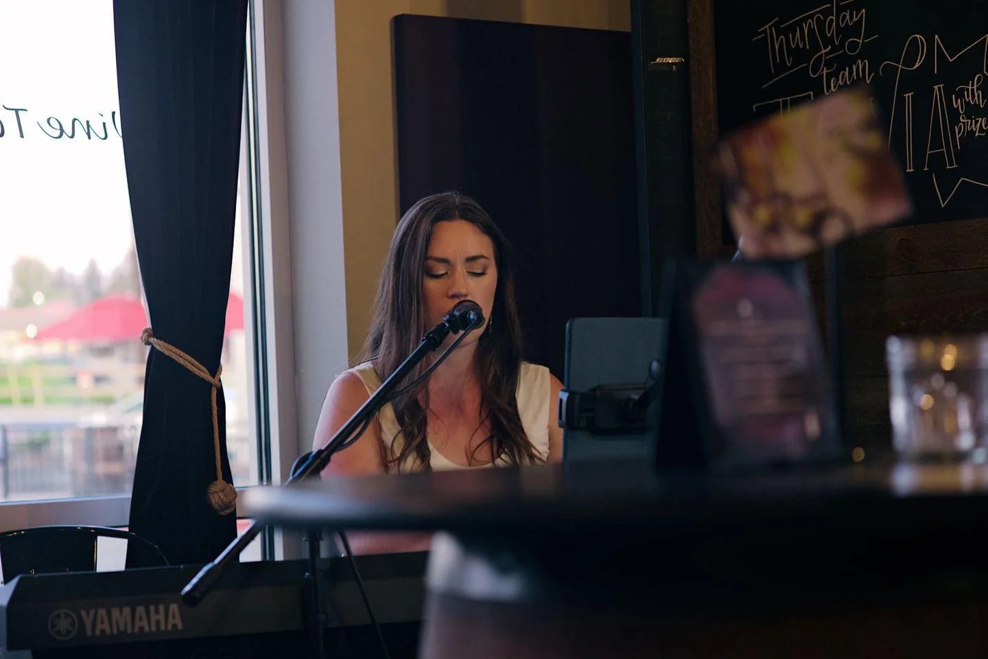 Megan Moreau Live on Wine Walk Row