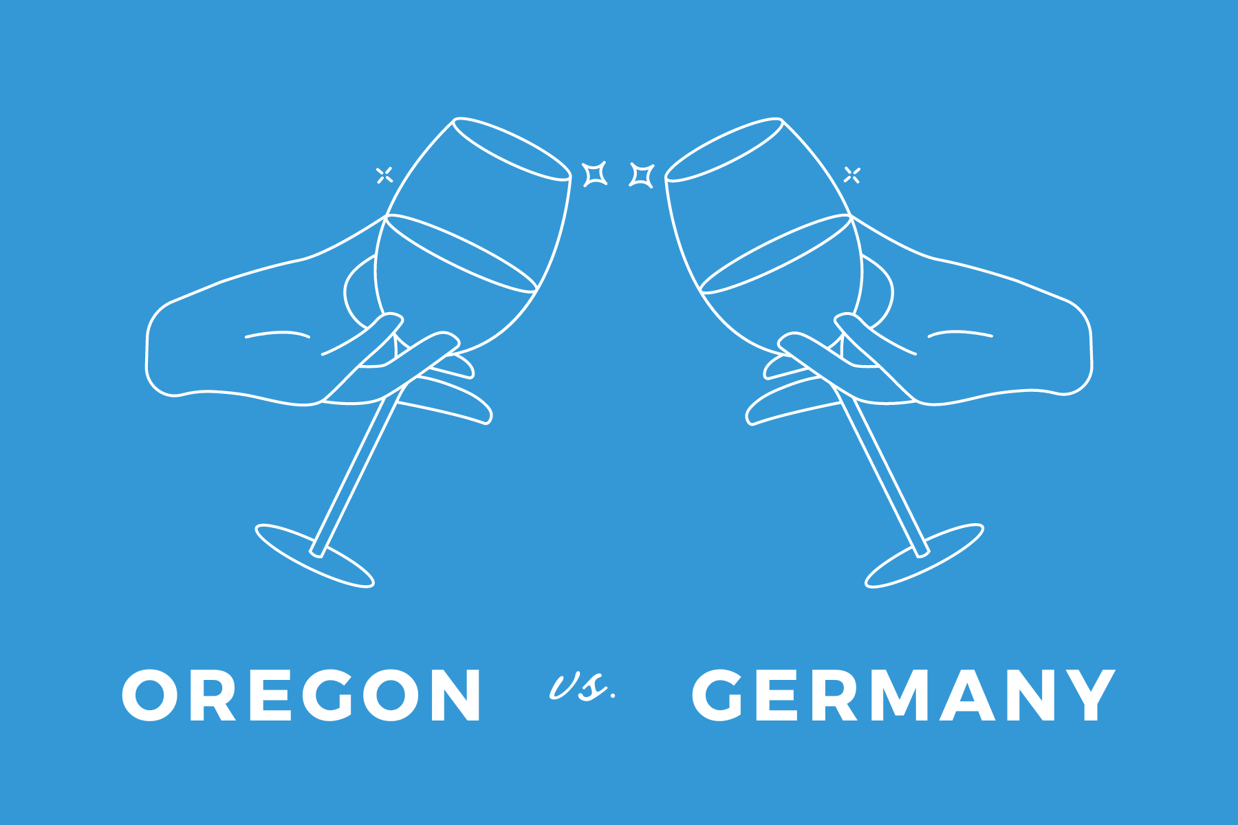 Oregon vs. Germany Blind Tasting