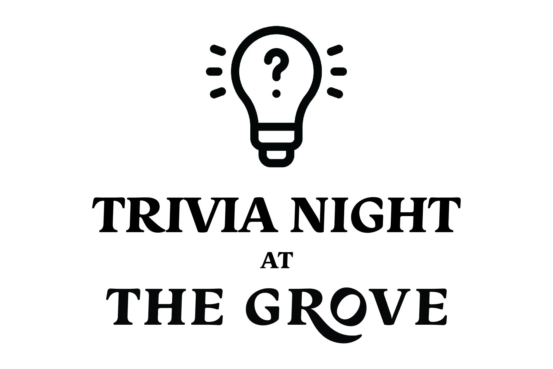 Trivia Night at The Grove - 2/29