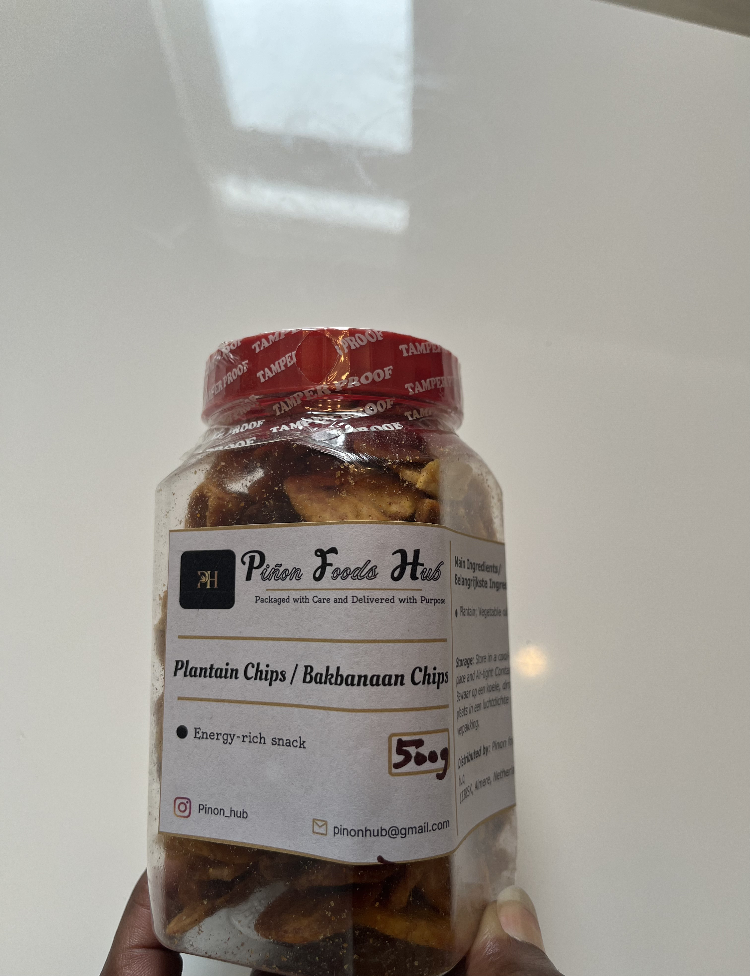 Plantain Chips—Bakbanaan chips (vanaf 500g)