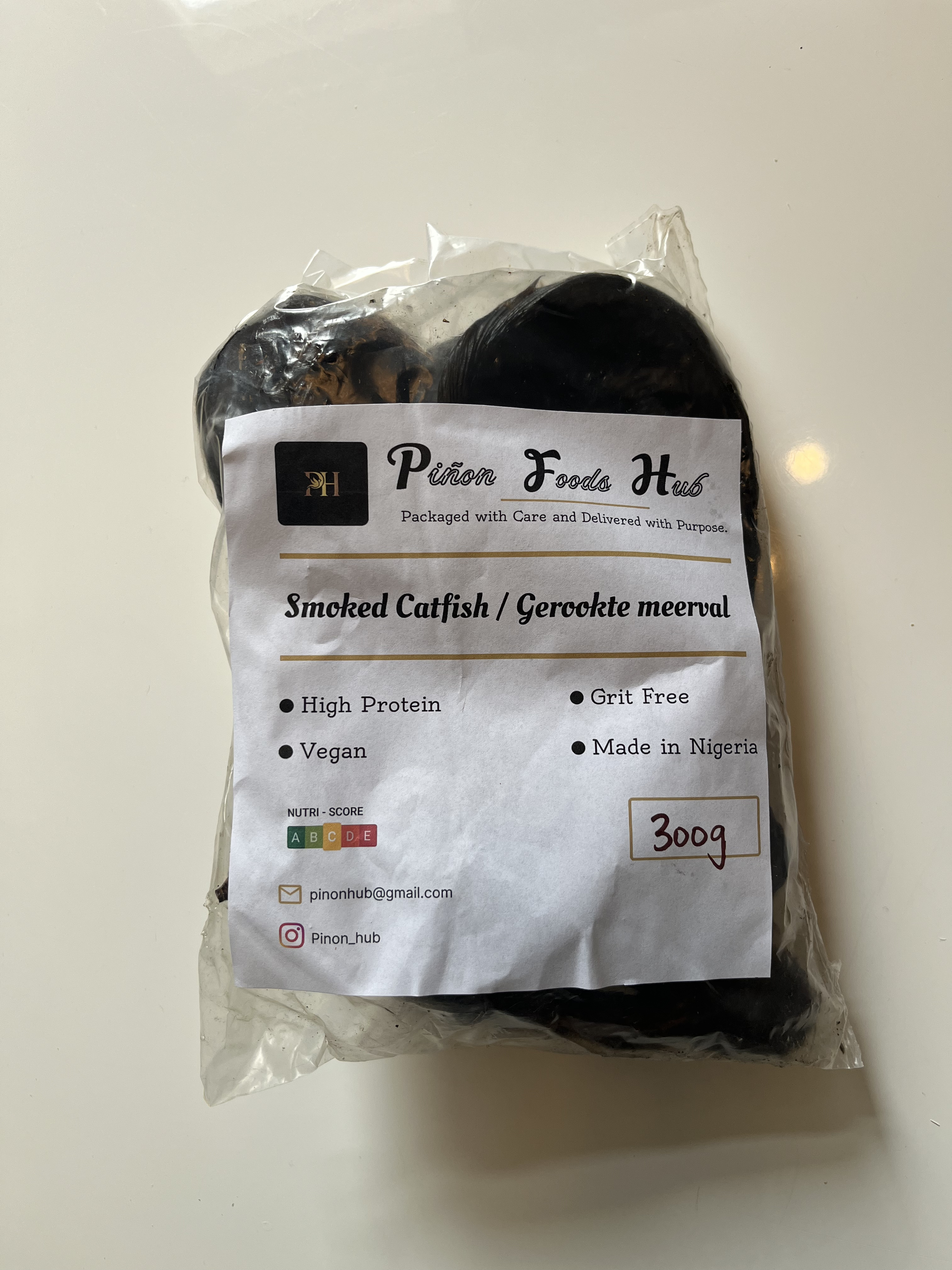 Smoked Catfish—Gerookte Meerval (3 per pack)