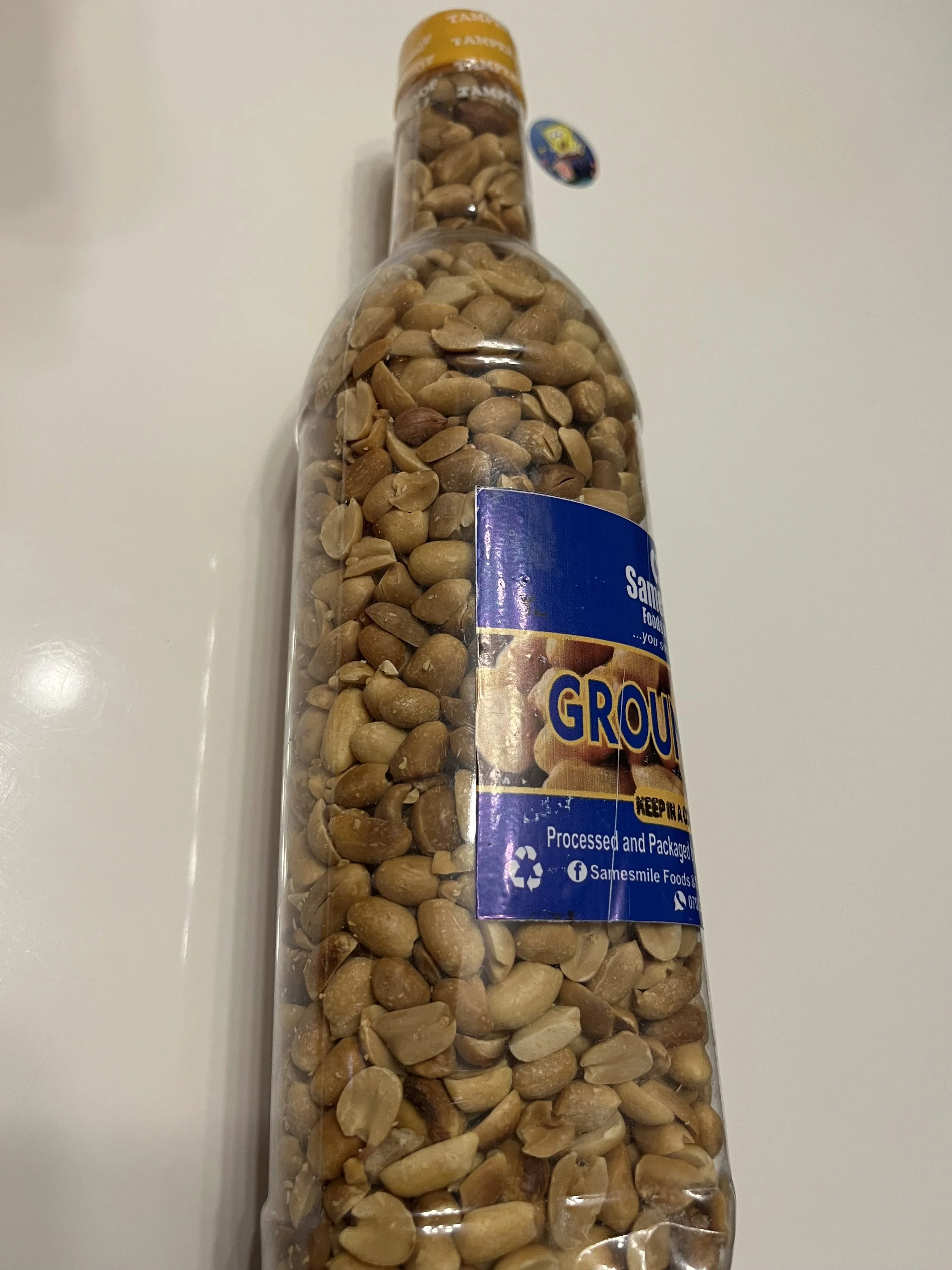 Nigerian Roasted Groundnuts—Peanuts (Epa/Pindanoten)—1kg