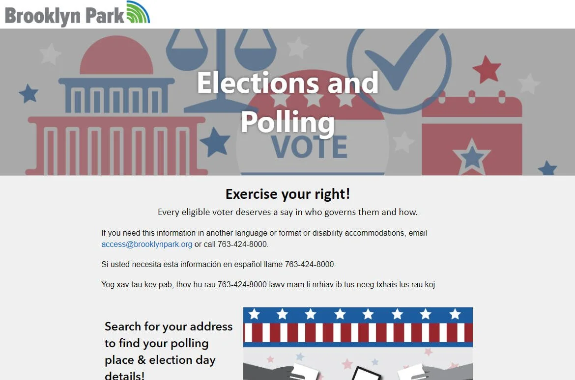Elections &amp; Polling Site Finder