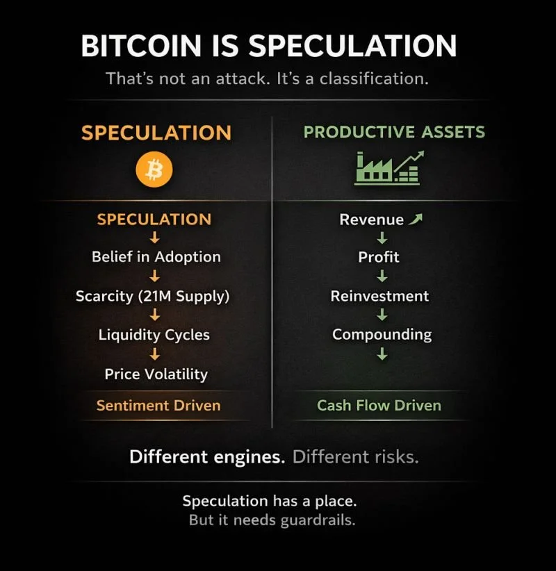 Bitcoin Is Speculation. That’s Not an Attack.