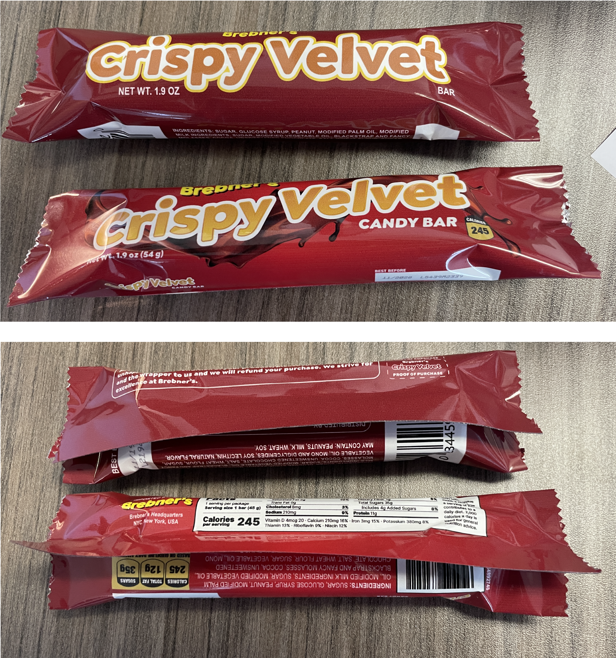 Chocolate Bar Wrappers, Brilliant Minds S1