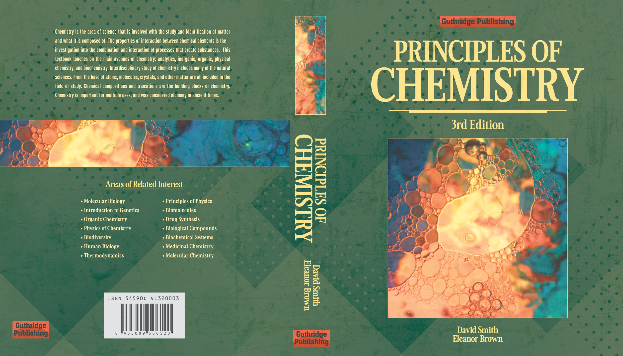 '90s Chemistry Textbook Cover, Brilliant Minds S1