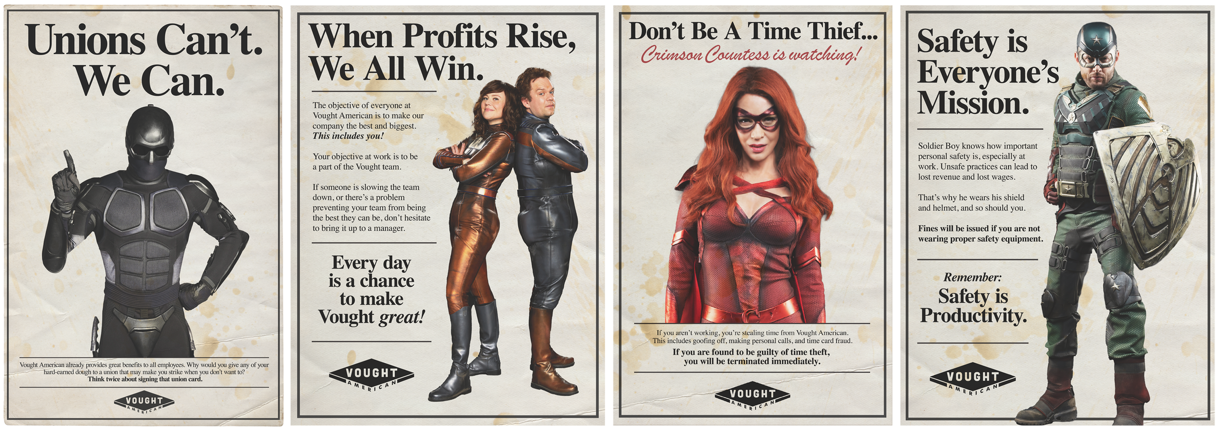 Anti-Union Posters, The Boys S4 (Vought logo is existing show asset)