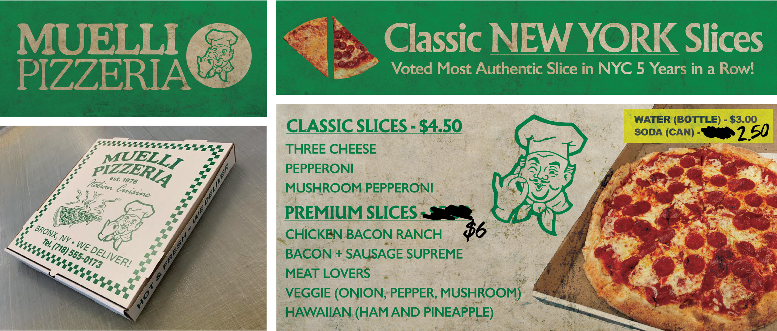 Pizza Box and Cart Branding, Brilliant Minds S1