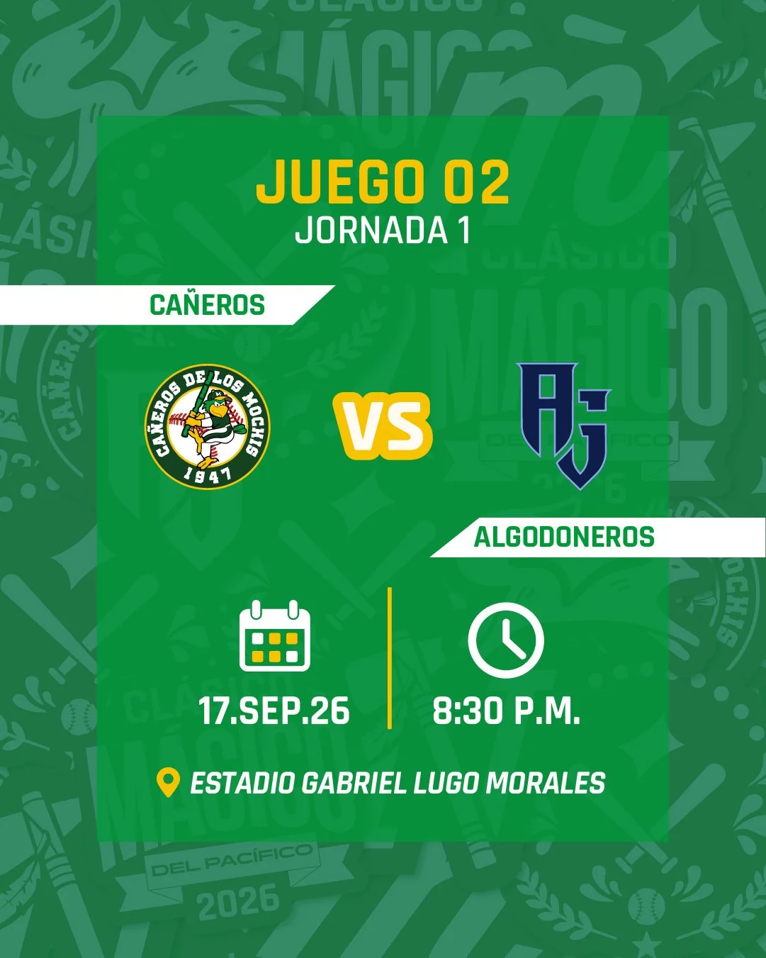 Cañeros de Los Mochis vs. Algodoneros de Guasave