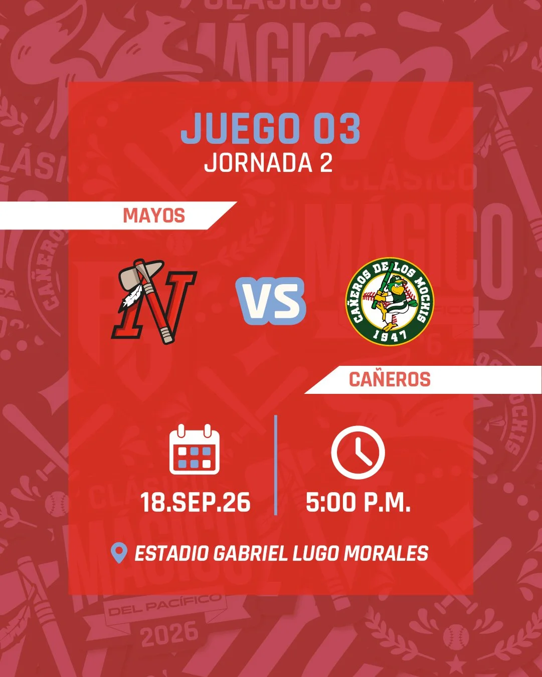 Mayos de Navojoa vs. Cañeros de Los Mochis