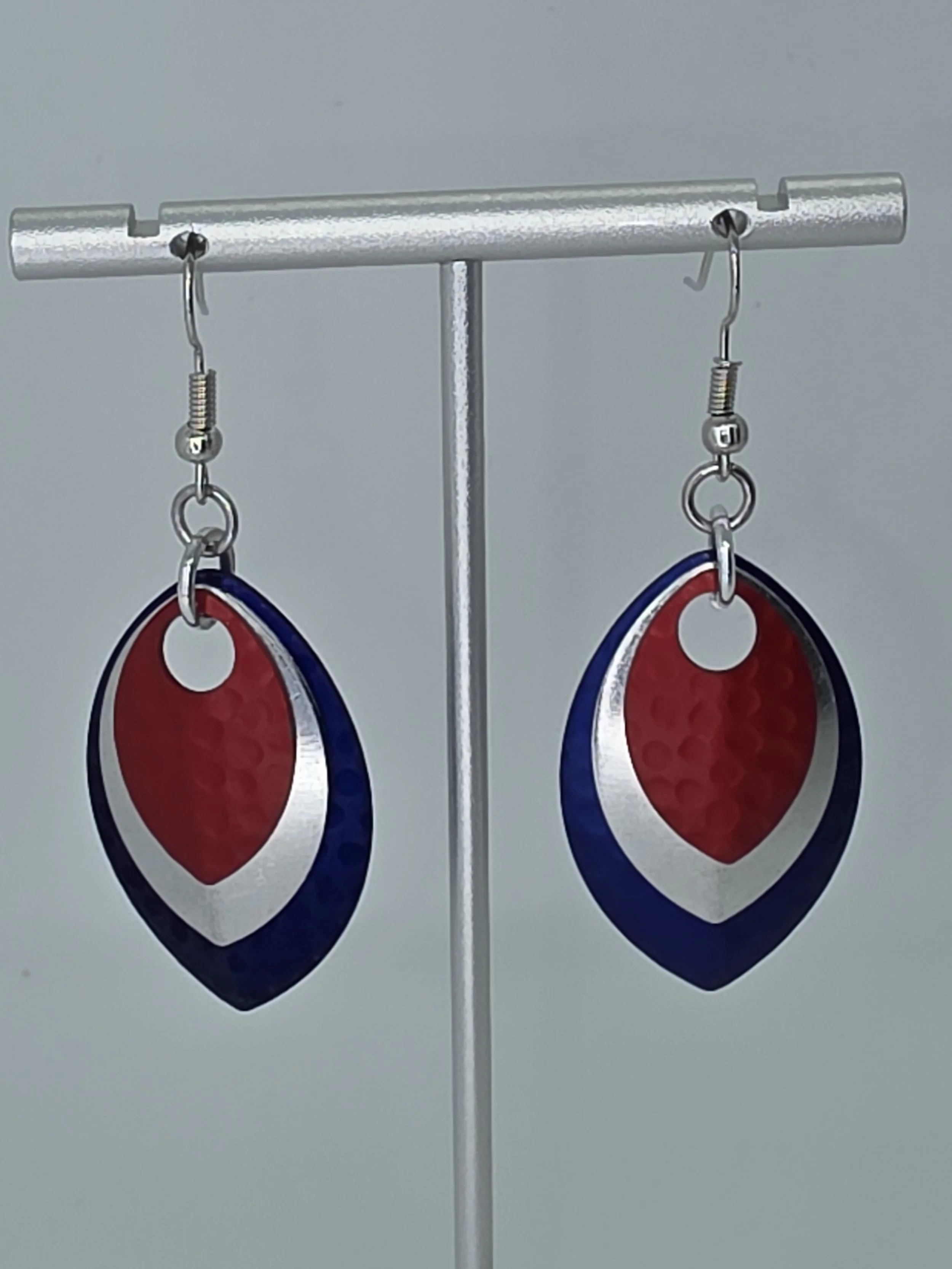 Game Day Stampede Scales Dragon Scale Earrings