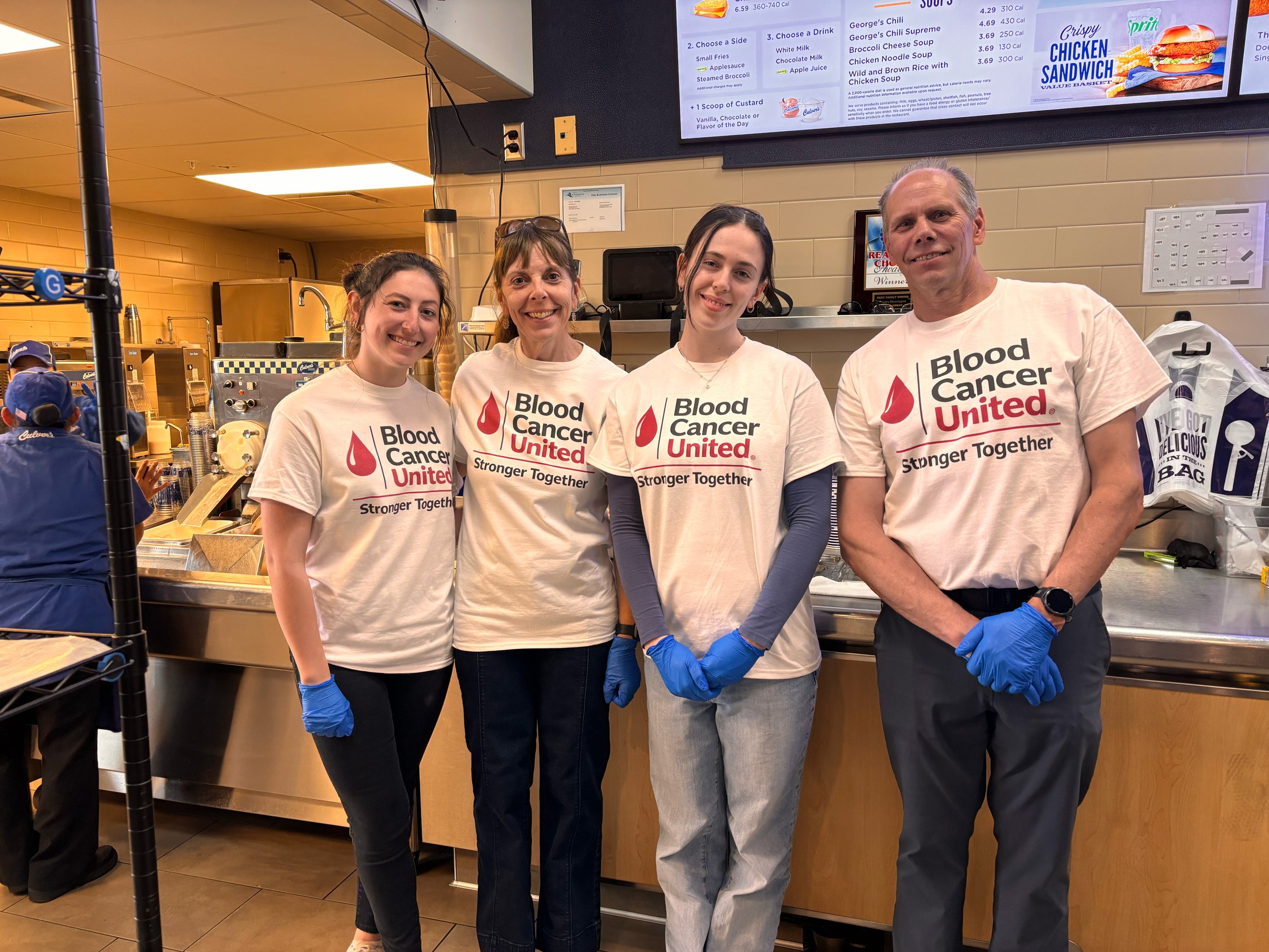 Culver's Give Back NIght - The Fabulous Four!