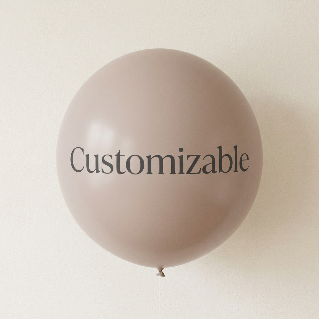 Personalization to 36 inch Balloon Topper