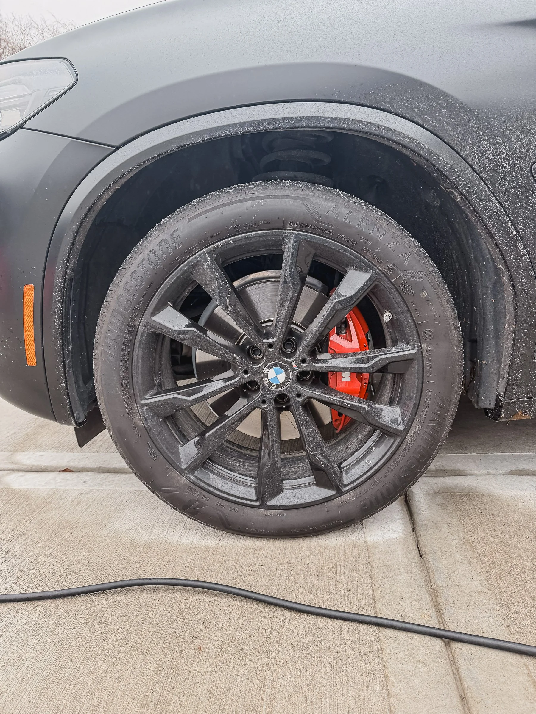 Wheel and tire detailing service