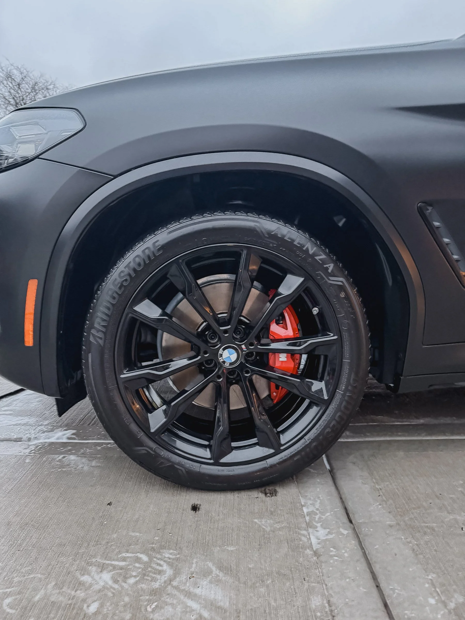 Wheel and tire detailing service