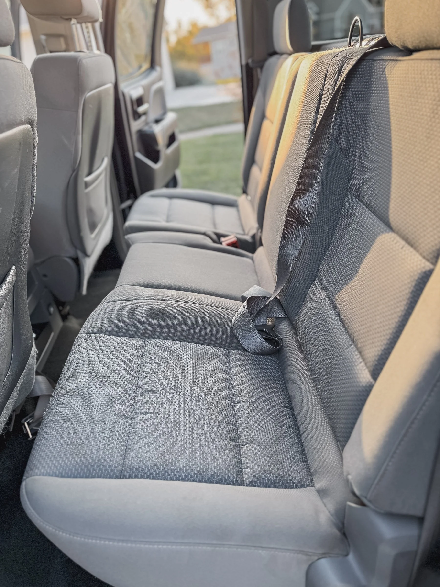 Interior detailing before and after results