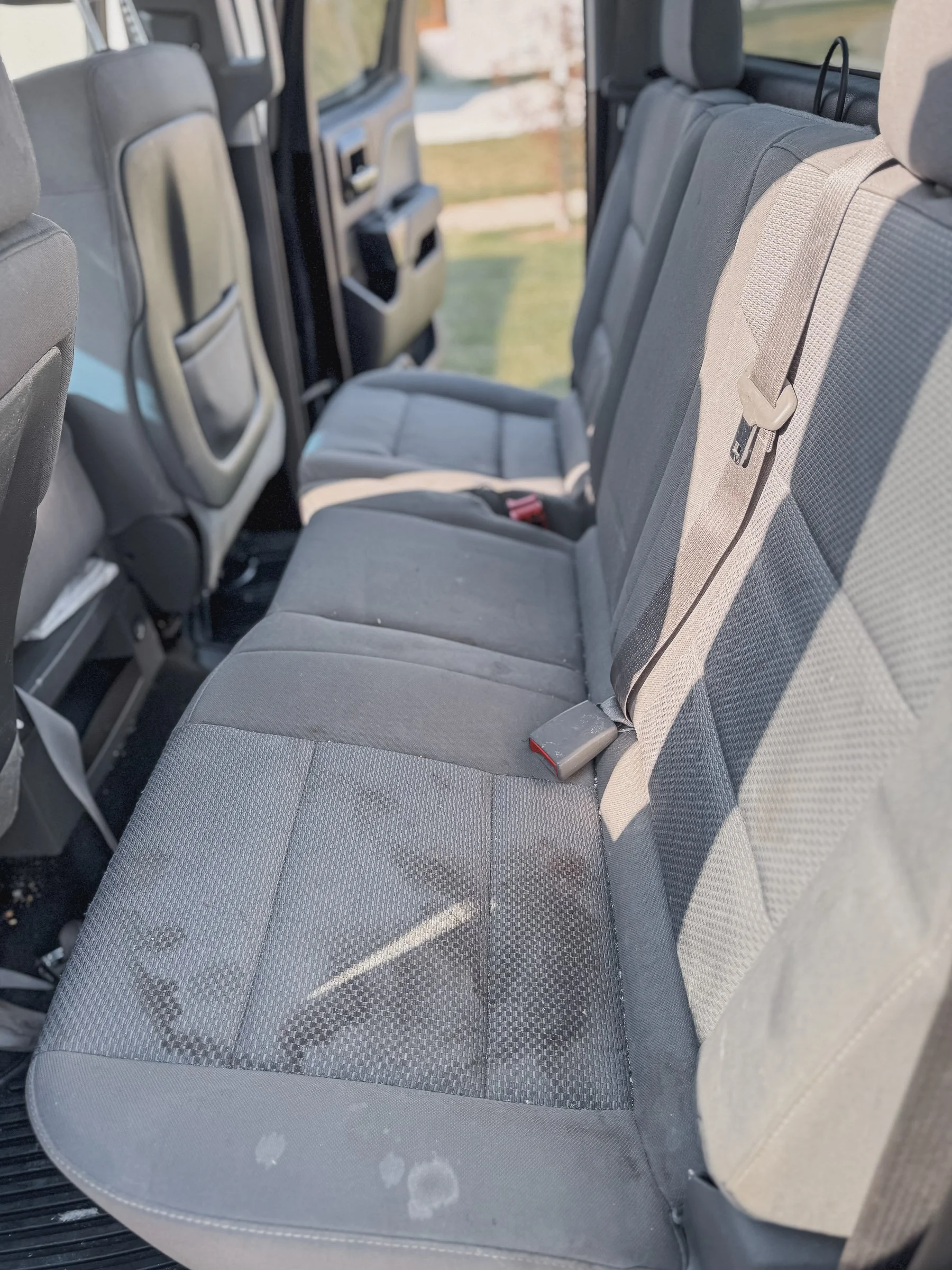 Interior detailing before and after results