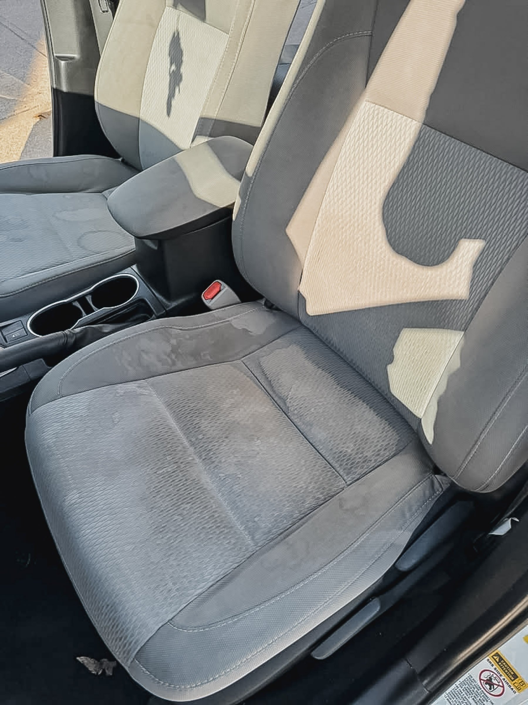 Interior detailing before and after results