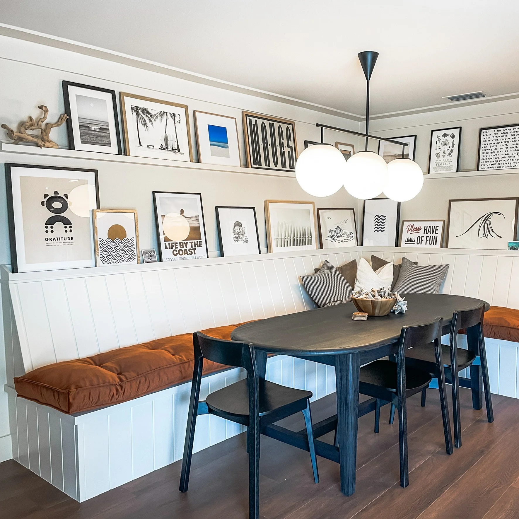 Custom Gallery Wall Ledge