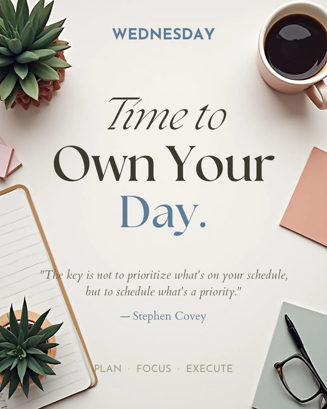 Time management is not just about managing time. 
It is about managing priorities, distractions, and operational structure.

A lot of people are not overwhelmed because they have too much to do. 
They are overwhelmed because everything feels importan