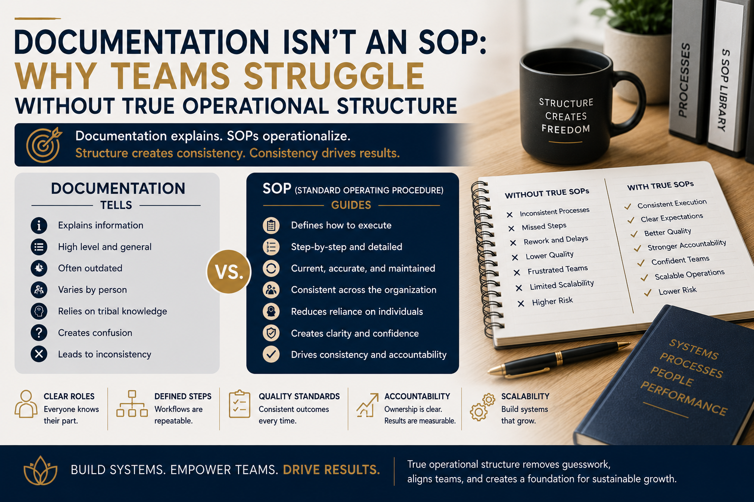 Documentation Isn’t an SOP: Why Teams Struggle Without True Operational Structure