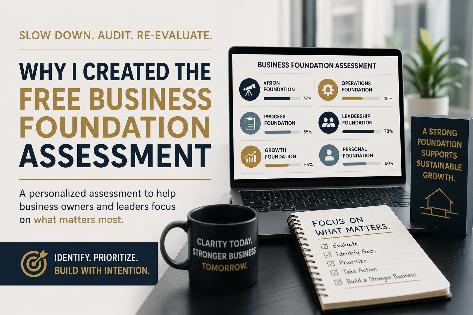 Why I Created the Free Business Foundation Assessment (And Why Every Business Owner Should Take It)
