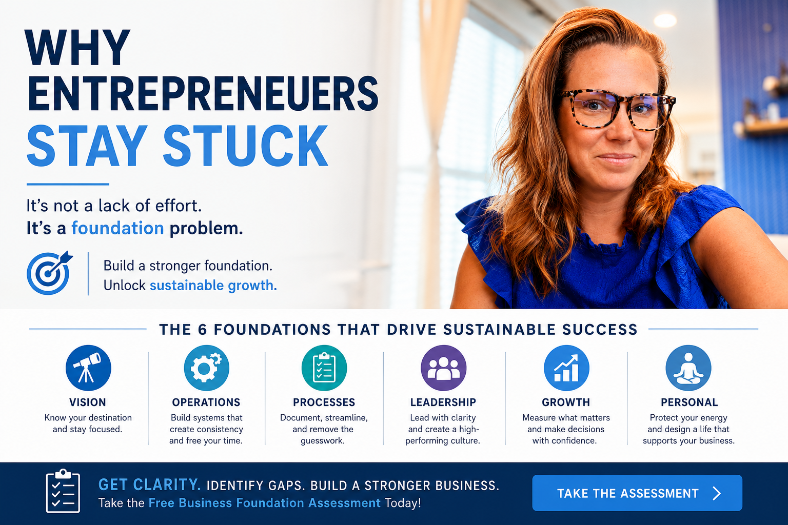 Why Entrepreneurs Stay Stuck (And the Foundation They Keep Overlooking)
