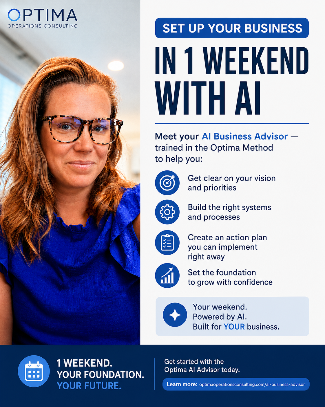 Build a Stronger Business in One Weekend With the Optima AI Business Advisor