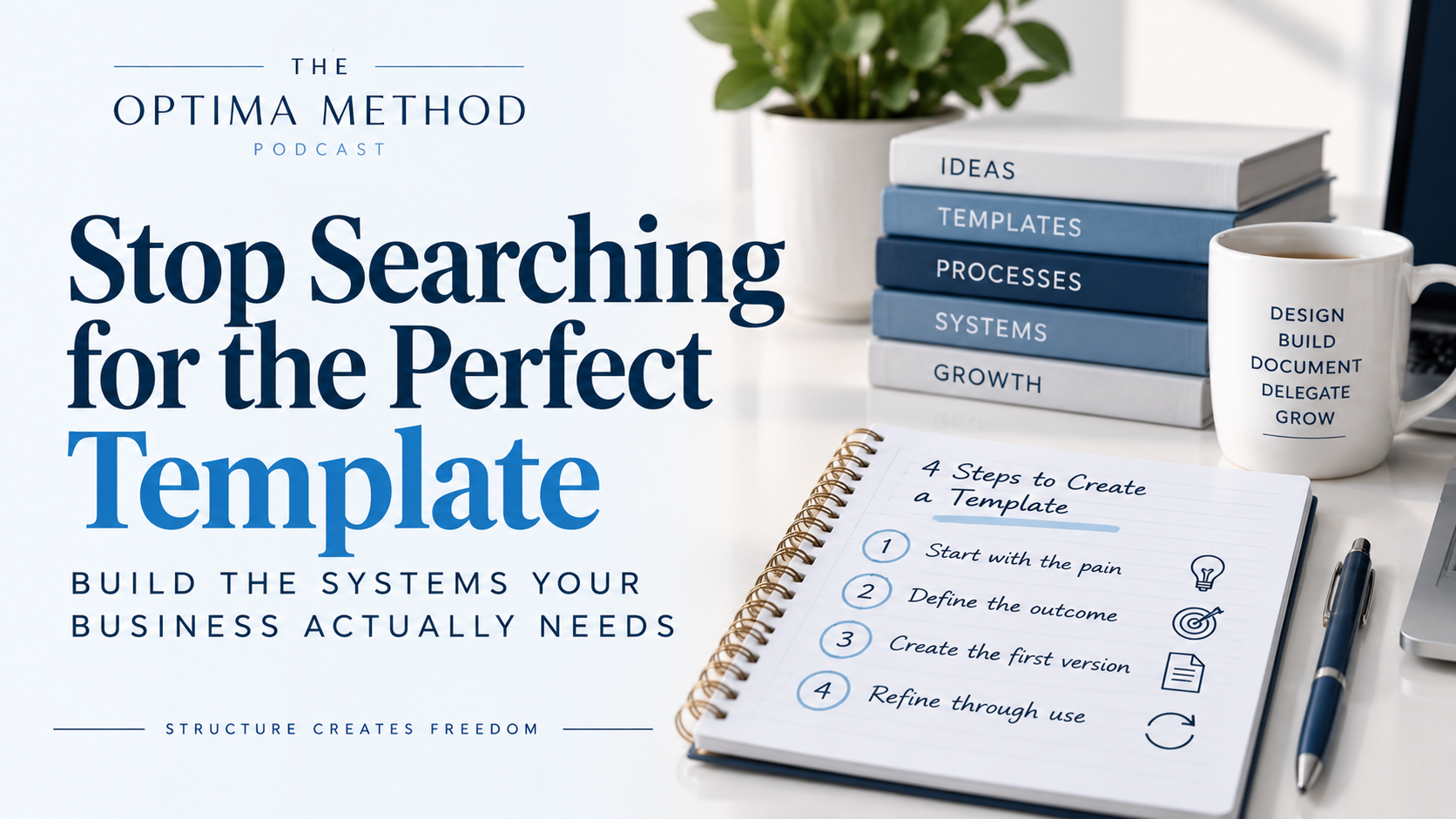 008 | Stop Searching for the Perfect Template: Build the Systems Your Business Actually Needs