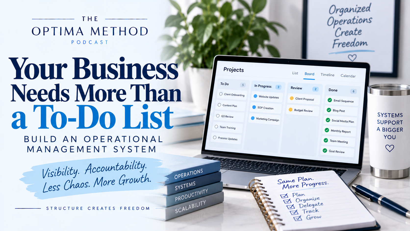 016 | Your Business Needs More Than a To-Do List: Build an Operational Management System 