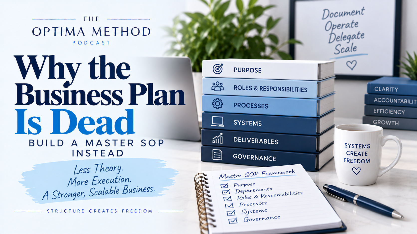 017 | Why the Traditional Business Plan Is Dead: Build a Master SOP Instead