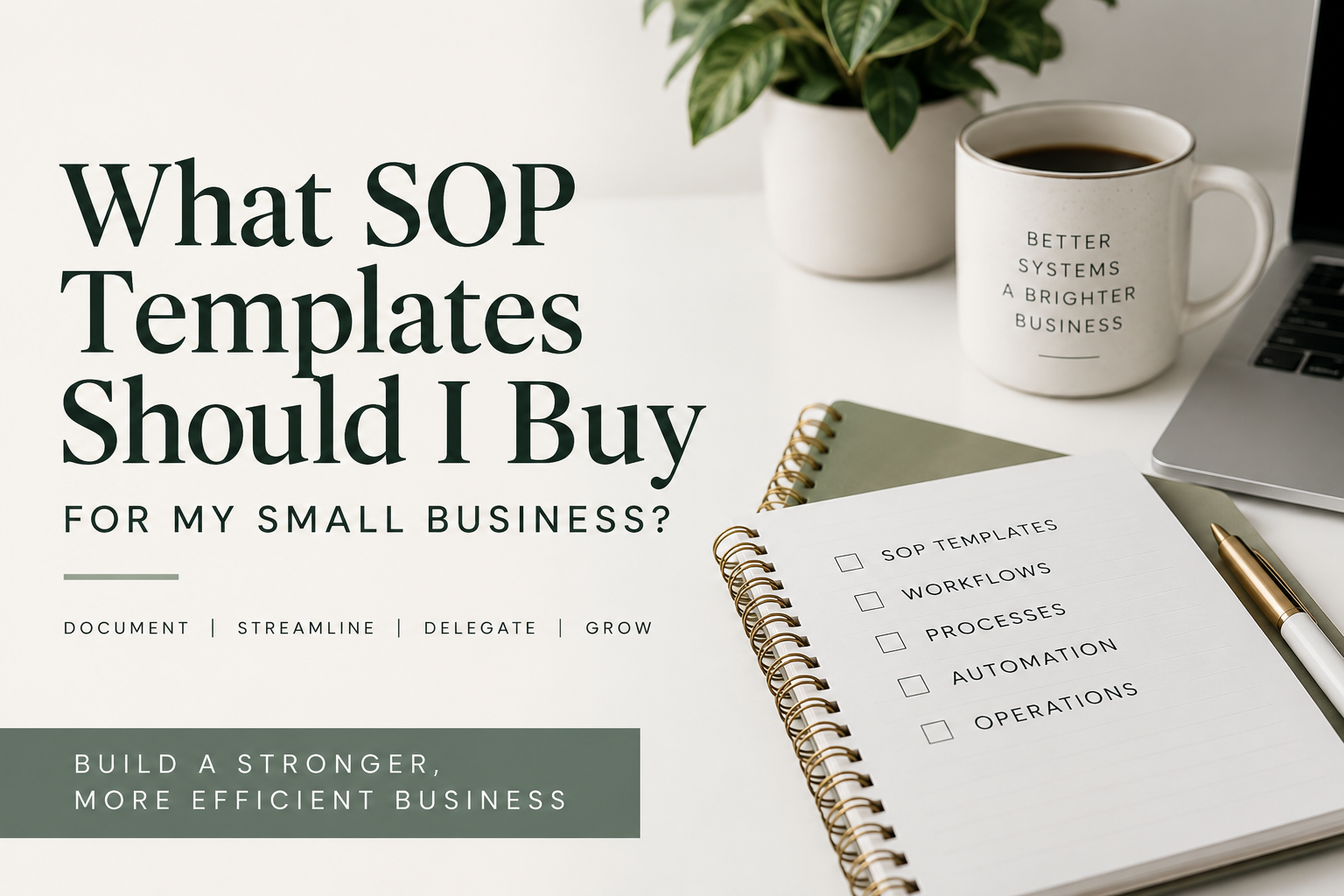 What SOP Templates Should I Buy for My Small Business?