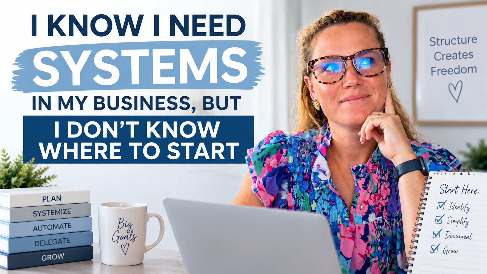 I Know I Need Systems in My Business, But I Don’t Know Where to Start