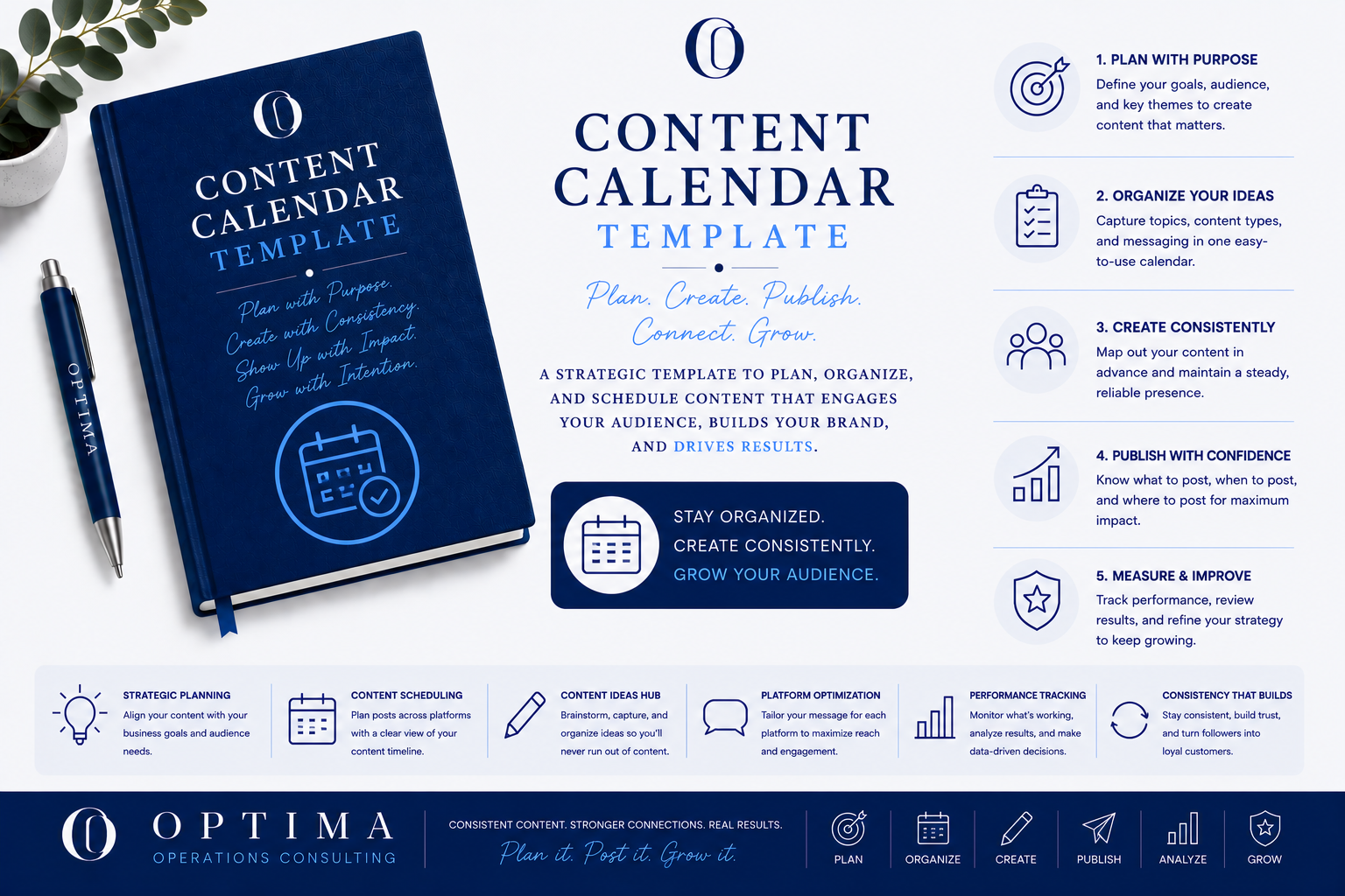 Content Calendar Template